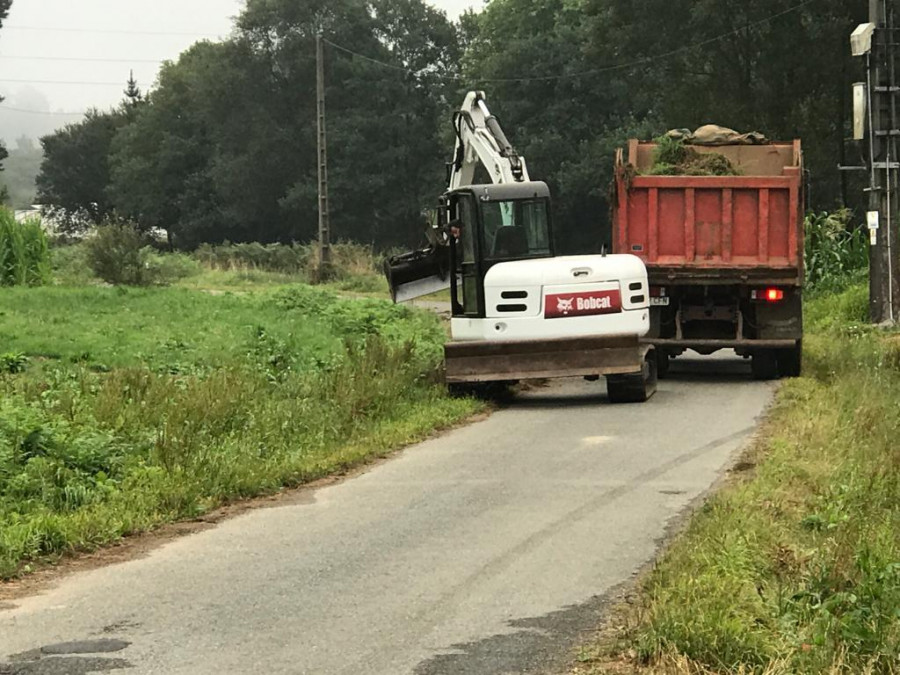 El Camiño da Veiga estará cortado unas seis semanas desde el lunes