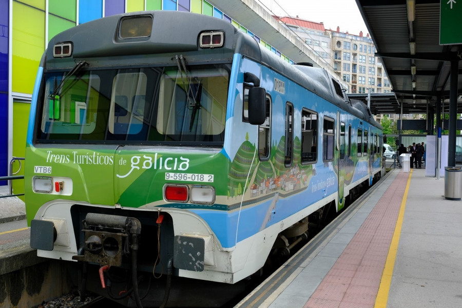 Más de 1.500 personas disfrutaron de las rutas de los trenes turísticos de Galicia