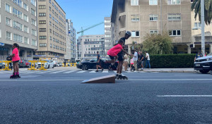 Día sin coches en A Coruña