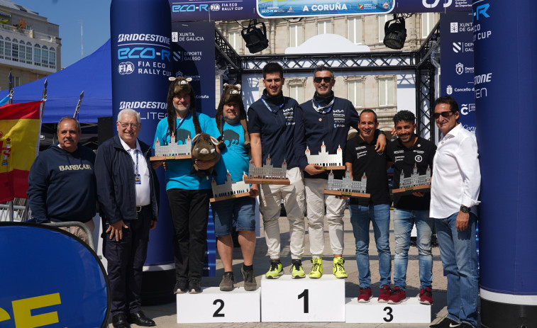 Eneko Conde, Francisco Javier Hernández, Jesús Alberto Arronte e Alfredo Bárcena ganan el VIII Ecorallye A Coruña