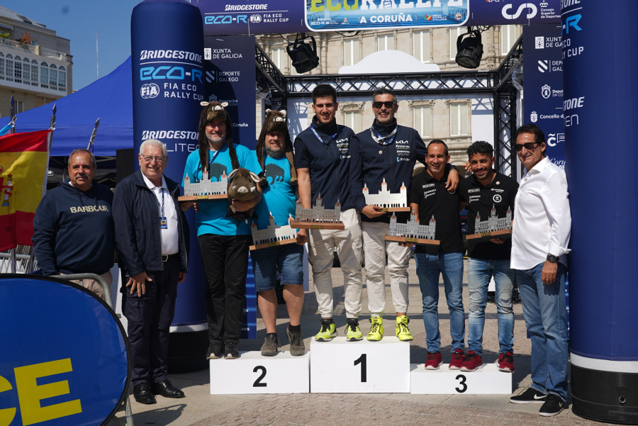 Eneko Conde, Francisco Javier Hernández, Jesús Alberto Arronte e Alfredo Bárcena ganan el VIII Ecorallye A Coruña