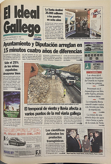 Portada 23 septiembre 1999