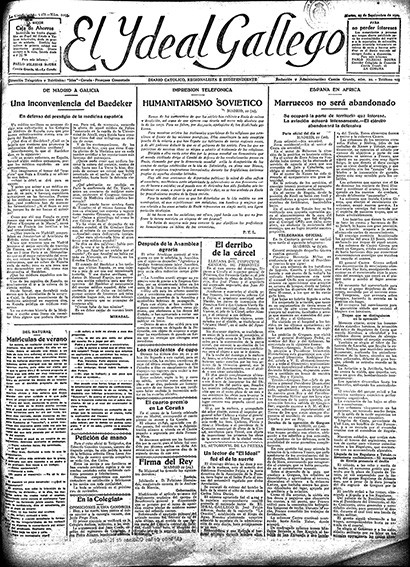 Portada 23 septiembre 1924