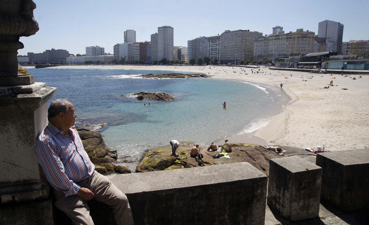 A Coruña: del sol veraniego al frío invierno casi sin pasos intermedios