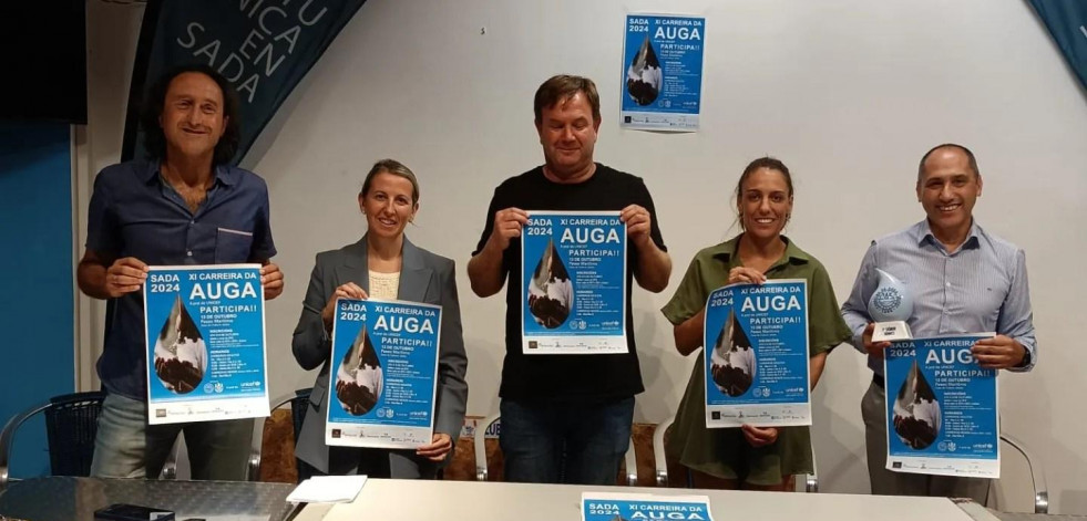 Sada volverá a correr por la infancia en la undécima edición de la Carrera del Agua