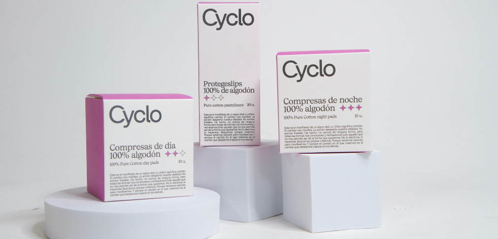 Cyclo presenta su nueva línea de compresas y protegeslips de algodón