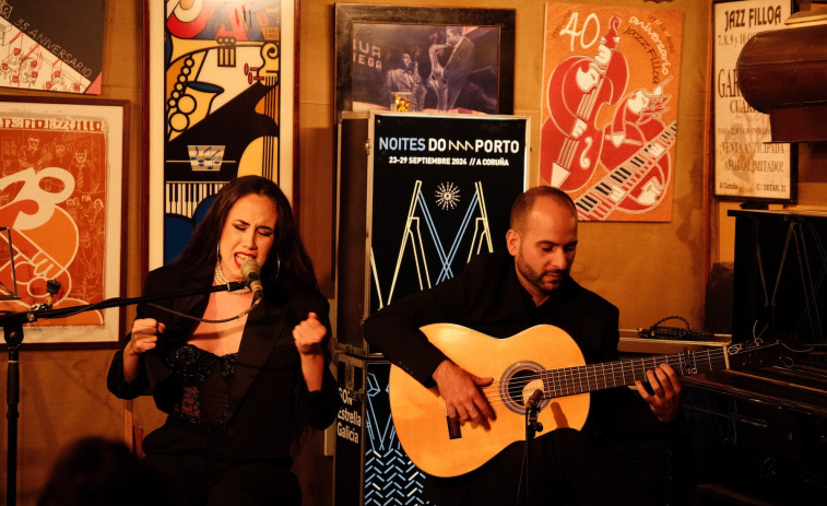 Rocío Luna inunda de flamenco el Jazz Filloa