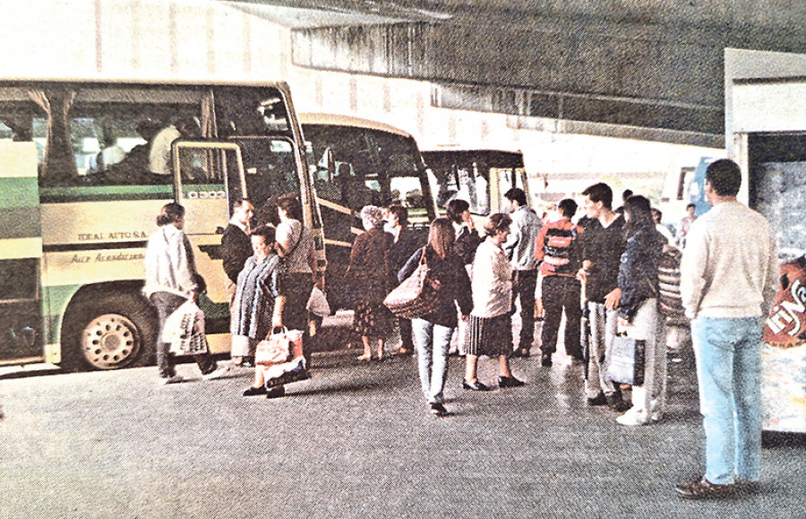 Hace 25 años | Analizan la seguridad que ofrece la Estación de Autobuses a sus 20.000 usuarios diarios