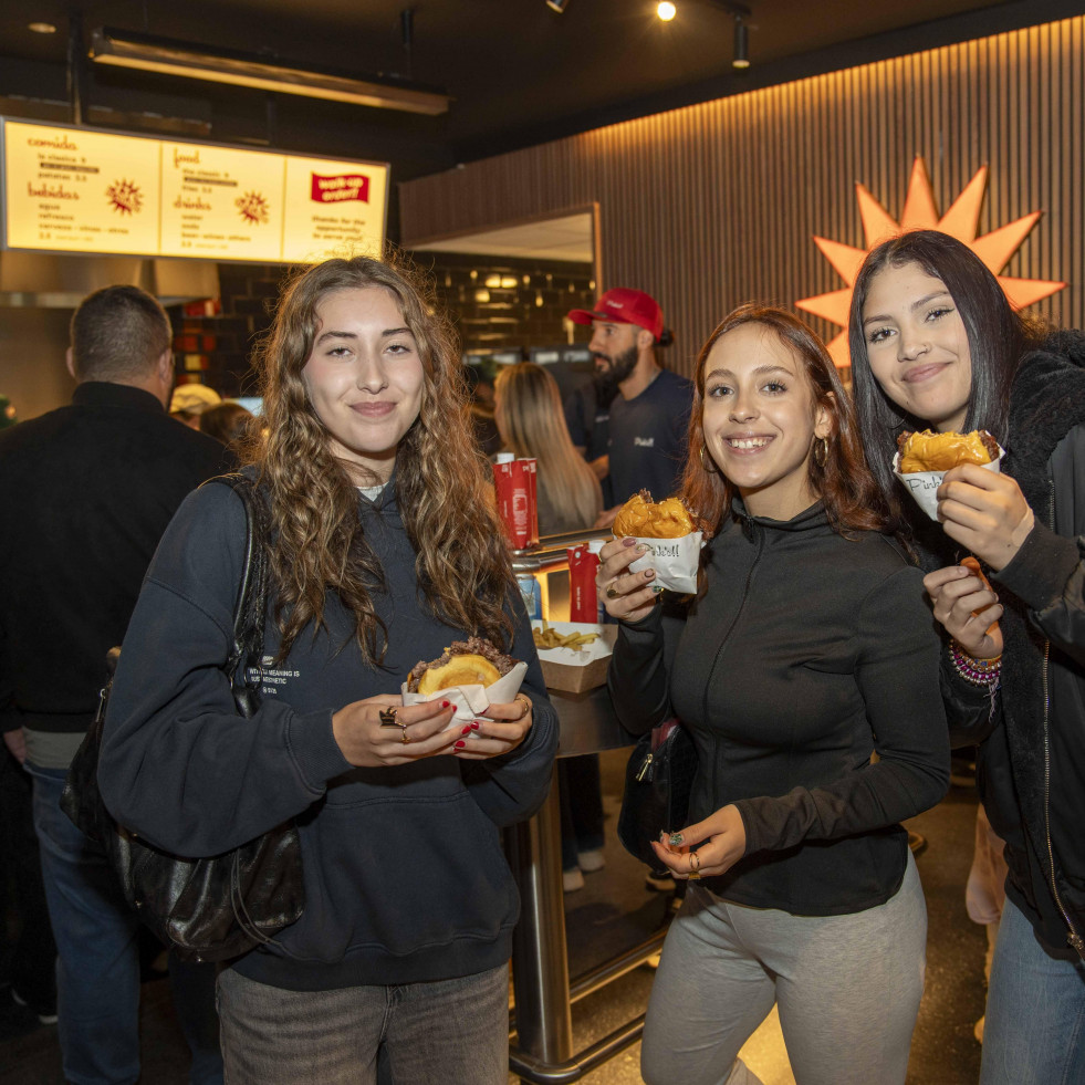 Lluvia de hamburguesas gratis en A Coruña