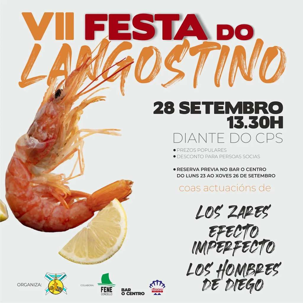 Festa do Langostino en Fene  