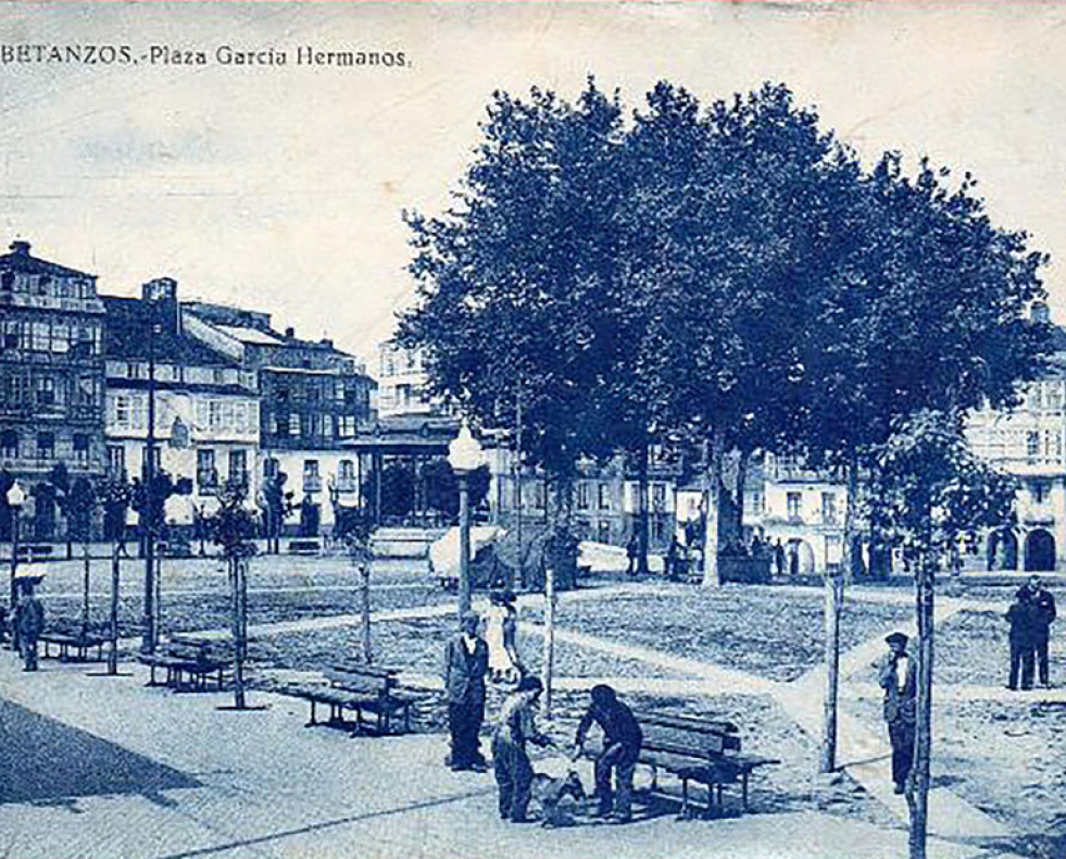 Betanzos plaza garcia hermanos antigua 19584236