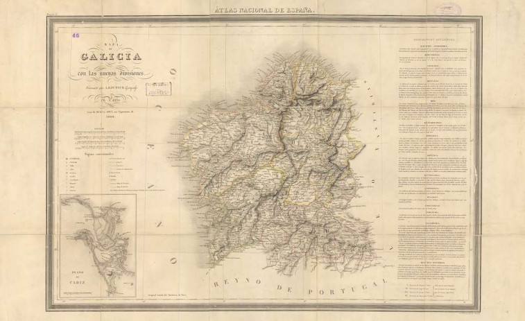 El mapa de Galicia cumple casi 200 años sin apenas bajar el número de municipios