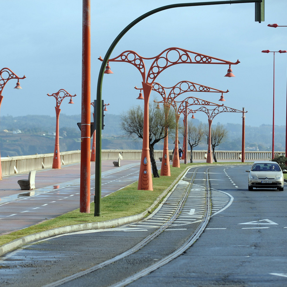 El Paseo Marítimo de A Coruña perderá otro tramo de vías