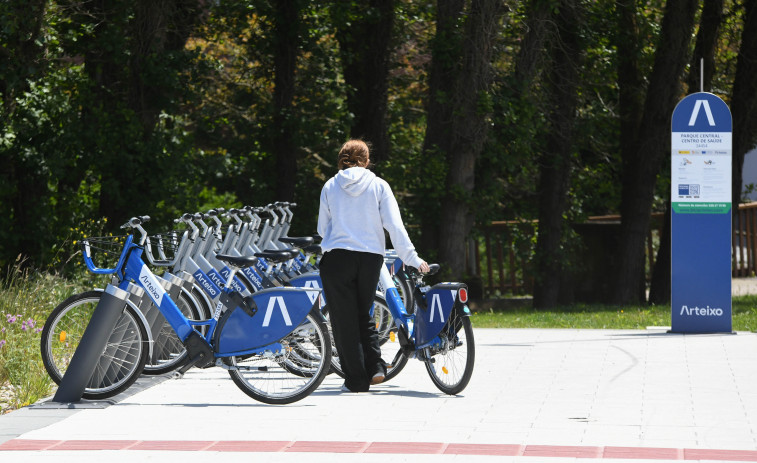 Arteixo ampliará en cien unidades su flota de bicicletas para alquilar