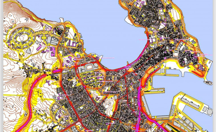 El tráfico rodado se redujo un 12% de media en A Coruña, según la Concejalía de Medio Ambiente