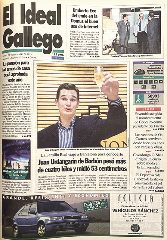 Portada 30 septiembre 1999