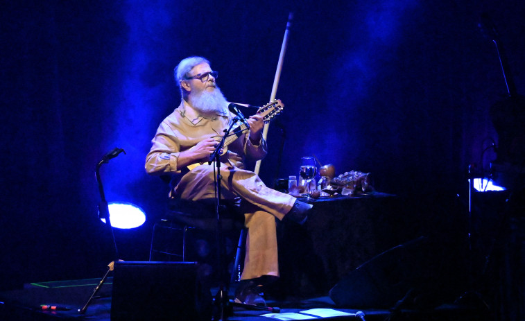 Gustavo Santaolalla interpretó su fusión de estilos en el Palacio de la Ópera