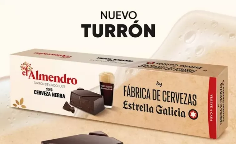 Estrella Galicia y El Almendro crean el turrón de cerveza