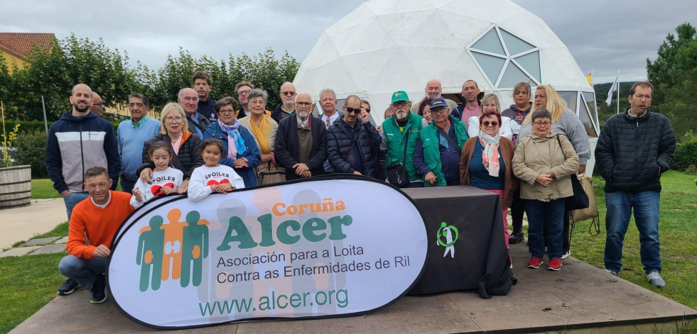 Un torneo solidario de golf entrega 630 euros a Alcer Culleredo