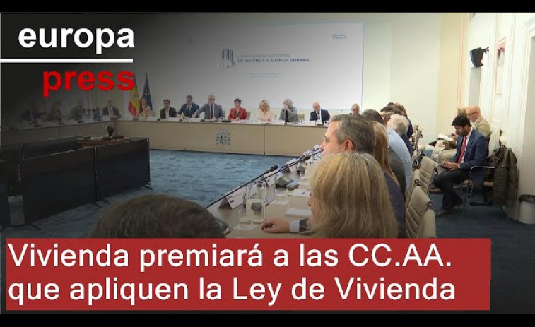 El gobierno premiará a las CC.AA. que apliquen la Ley de Vivienda y no castigará a las insumisas