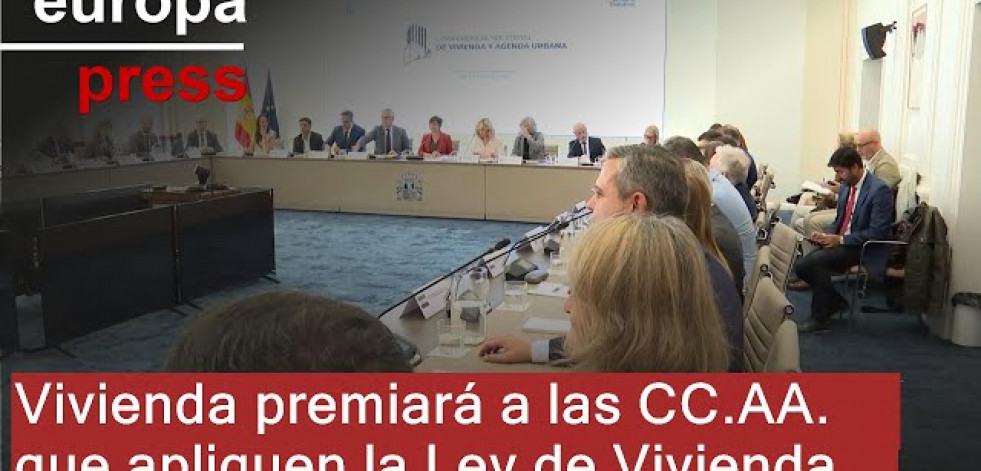 El gobierno premiará a las CC.AA. que apliquen la Ley de Vivienda y no castigará a las insumisas