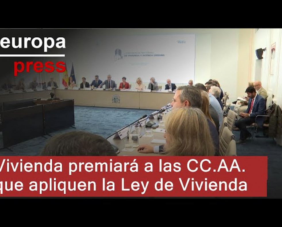 Vivienda premiará a las CC.AA. que apliquen la Ley de Vivienda y no castigará a las insumisas