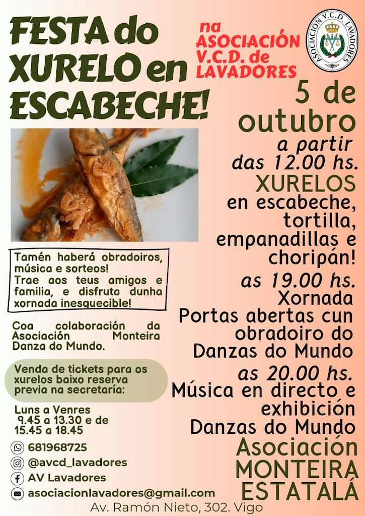 Festa do Xurelo en Escabeche de Lavadores en Vigo