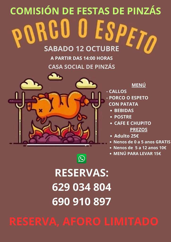 Porco o espeto 