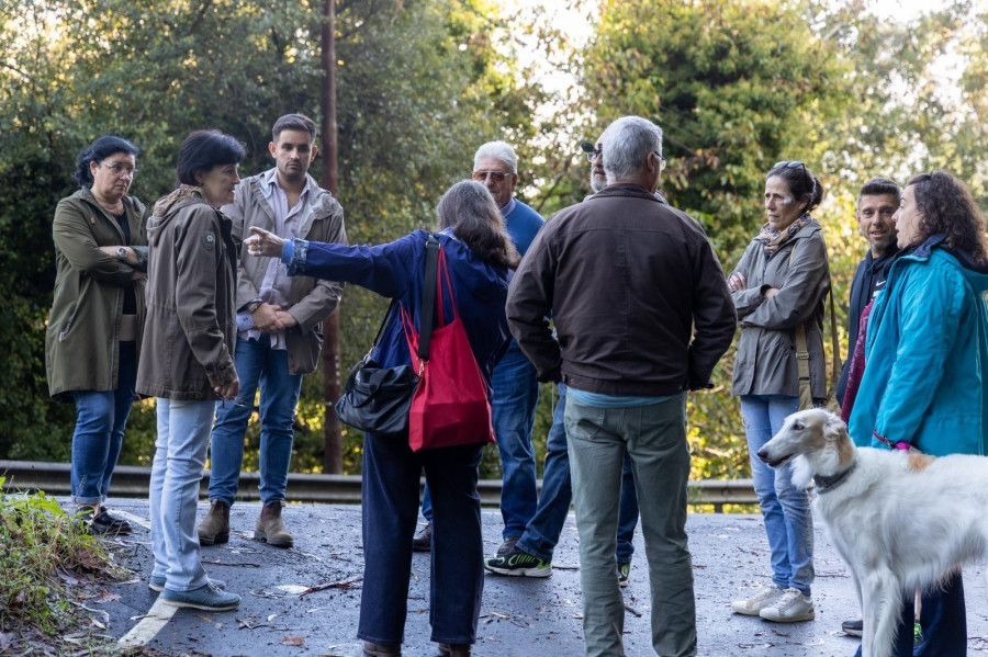 Betanzos explora alternativas para evitar un rodeo de cuatro kilómetros a los vecinos de O Farragoto