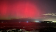 El anochecer rojo de A Coruña y su área metropolitana: vuelven las auroras boreales