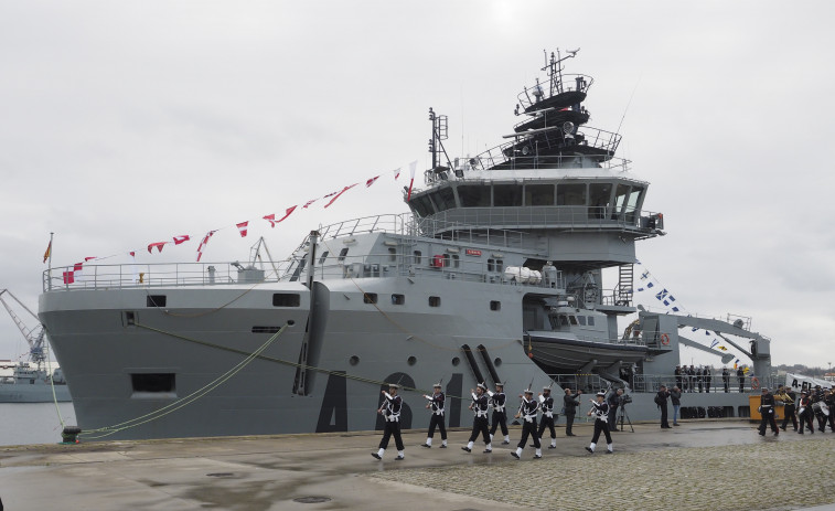 Visitas gratuitas al buque de la Armada 'Carnota' en el puerto de A Coruña