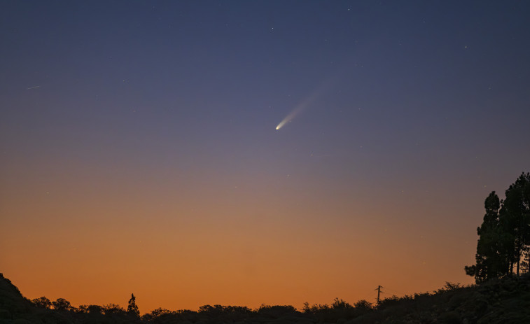 ¿Dónde y cuándo ver el cometa del siglo si estás en A Coruña?