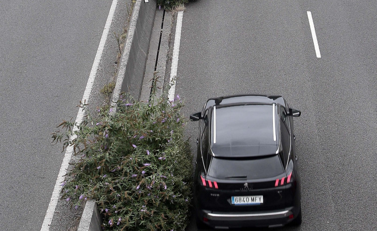 La Tercera Ronda de A Coruña raya a los conductores y sus coches