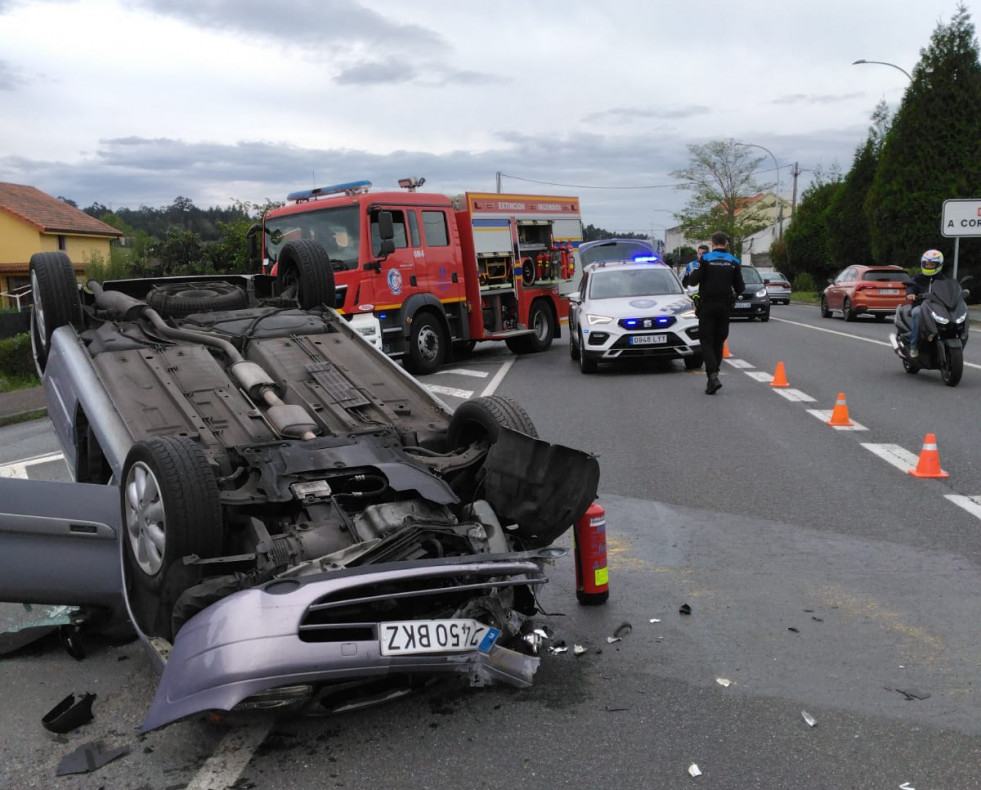 Accidente en Iñás