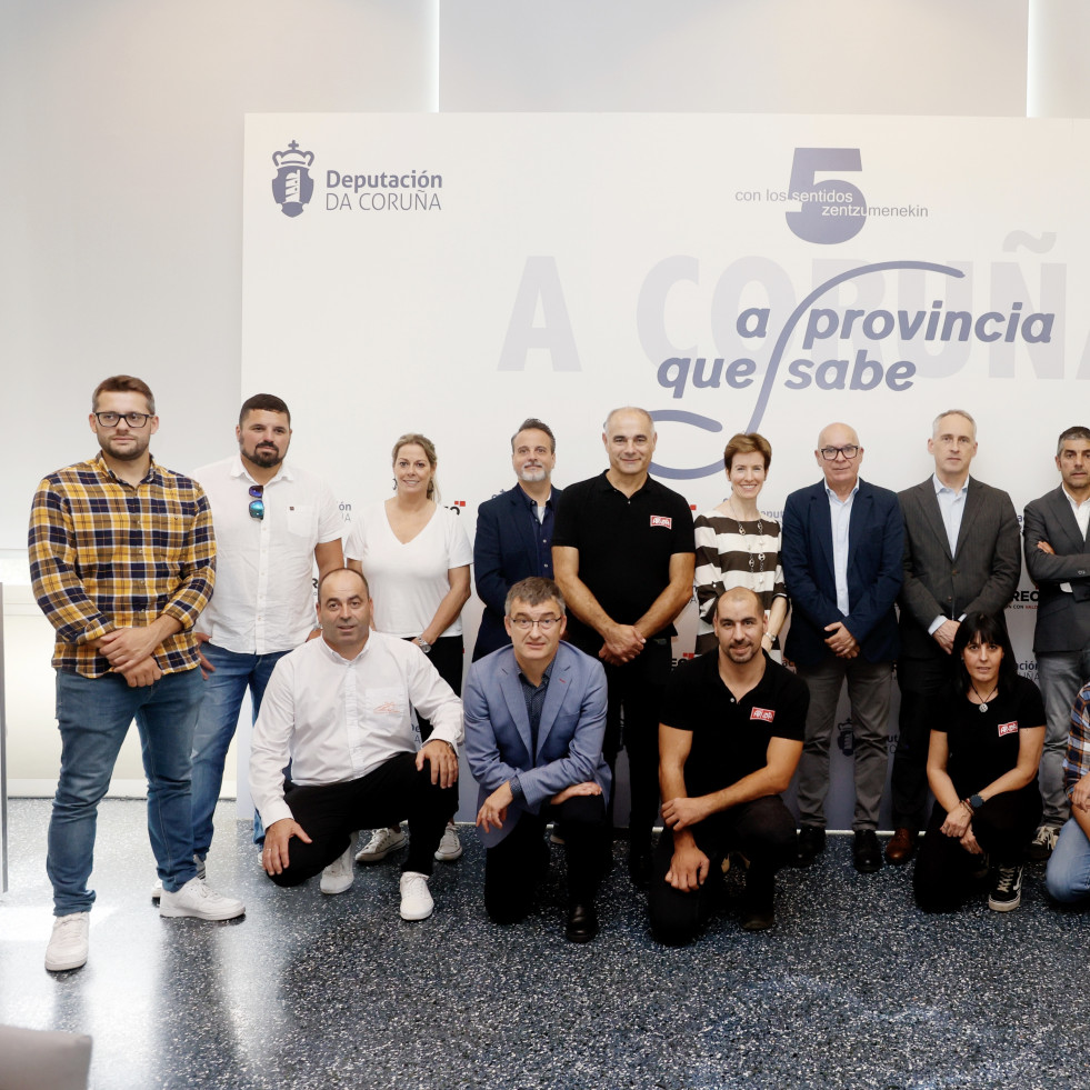 A Coruña conquista cientos de paladares en Bilbao en el evento gastronómico de la Diputación provincial