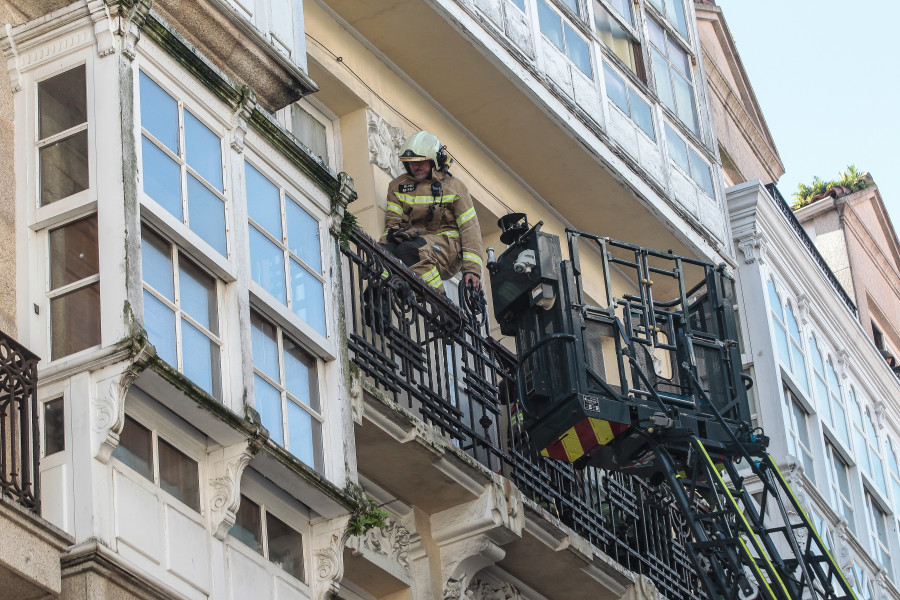 Hallan el cadáver de una mujer en su domicilio de A Coruña