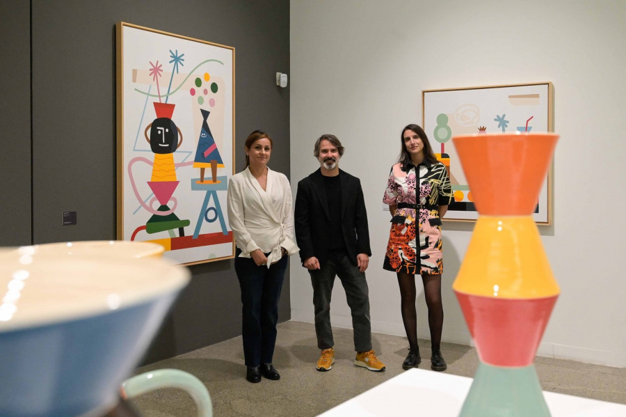 Héctor Francesch muestra su interior creativo en la sede de Afundación de A Coruña