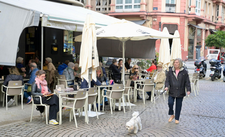 La hostelería de A Coruña amenaza con una huelga de terrazas