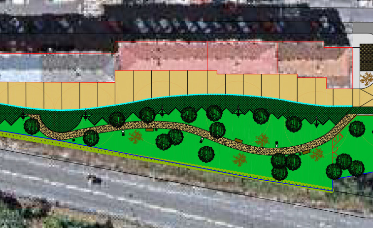 Cambre habilitará un área libre en O Temple con nuevo mobiliario, más árboles y área canina