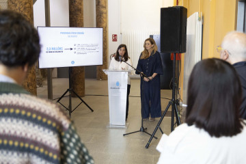 Inés Rey y Diana Cabanas presentan el programa de empleo de A Coruña