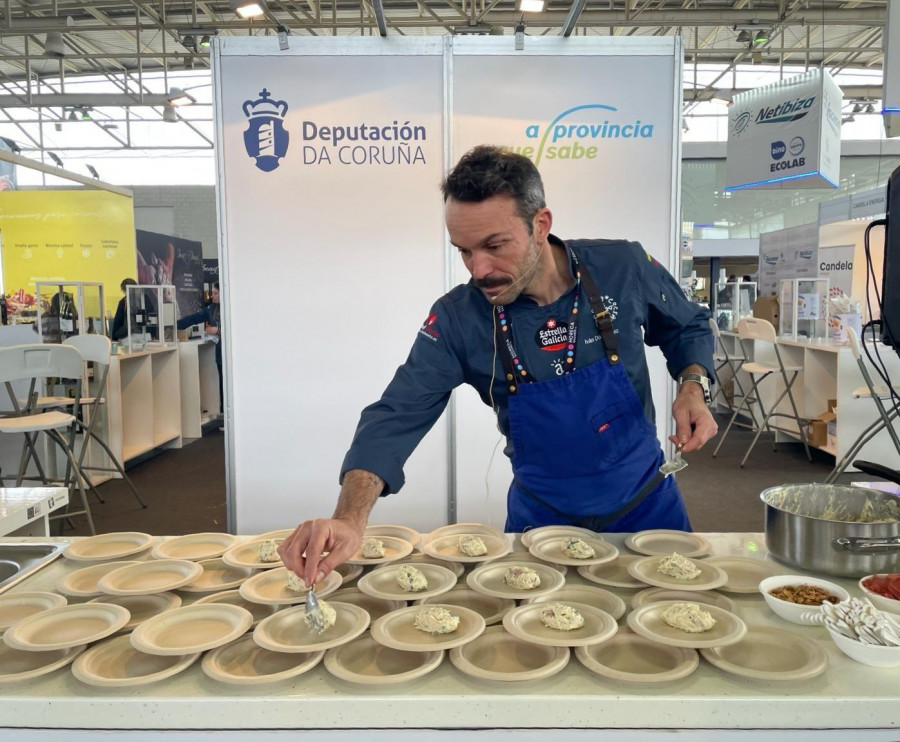 La Diputación presume en Portugal de gastronomía y materias primas