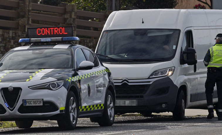 La DGT inicia este lunes en Galicia una campaña especial de vigilancia de camiones y autobuses