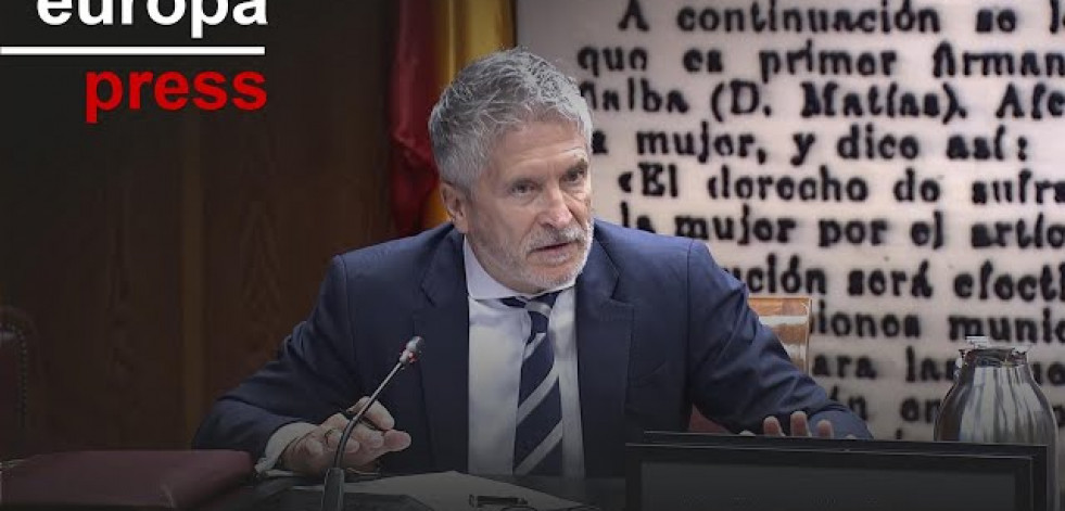 Marlaska defiende en el Senado que nadie de Interior tiene vinculación con la trama Koldo