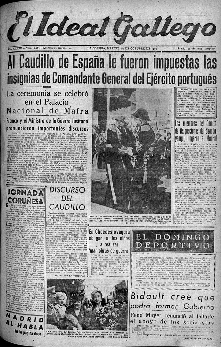 Portada 25 octubre 1949 1