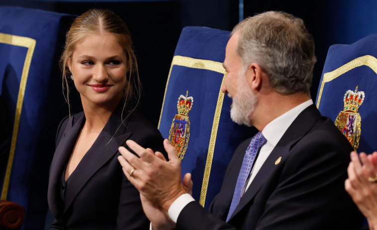 Doña Leonor destaca la “emoción de la esperanza” frente al escepticismo en su discurso en los Premios Princesa de Asturias