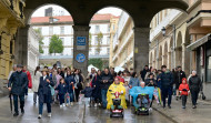 Adaceco visibiliza en A Coruña la lucha diaria de afectados por daño cerebral y sus familias