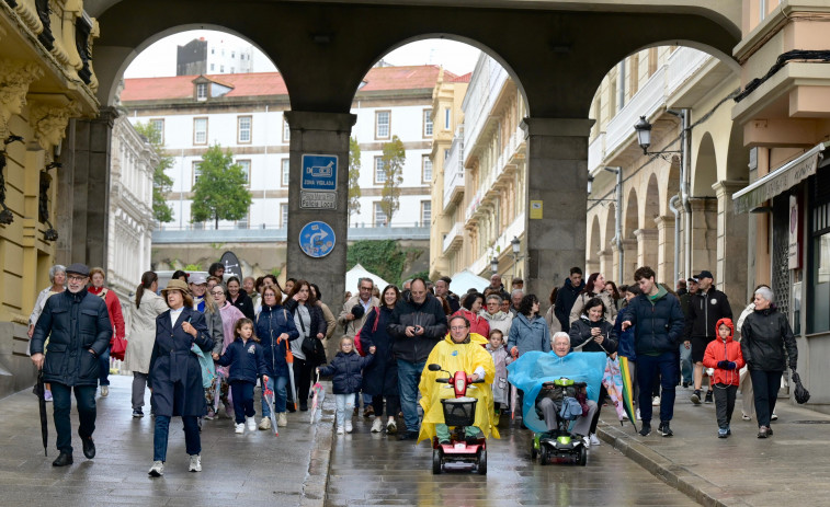 Adaceco visibiliza en A Coruña la lucha diaria de afectados por daño cerebral y sus familias