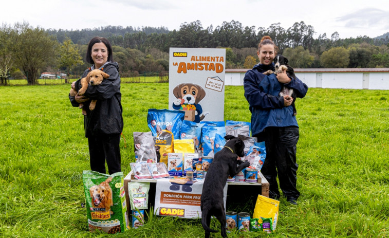 Gadis distribuye más de 80.000 kilos de productos entre 72 protectoras de animales