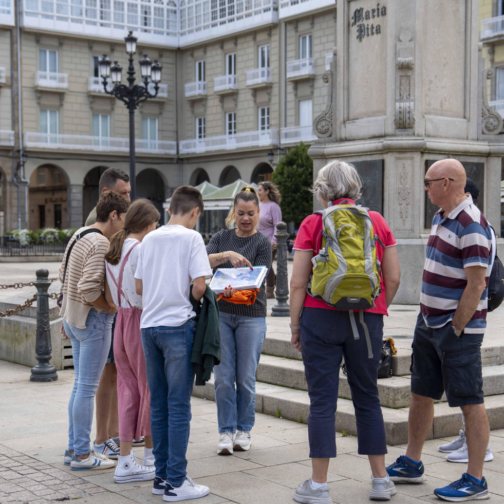 A Coruña, de récord: vivió el septiembre con más personas alojadas en hoteles de su historia