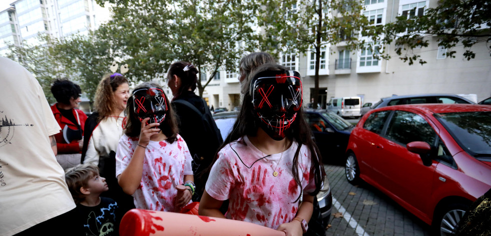 El Samaín y el Halloween de A Coruña, en imágenes